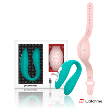 Vibratore Dual impermeabile con tech WATCHME per coppie e solista